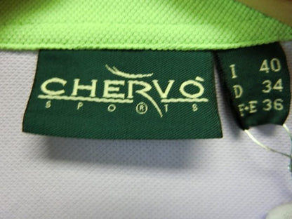 CHERVO(シェルボ) ポロシャツ 薄紫×黄緑 レディース 36 B