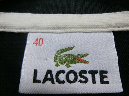 LACOSTE(ラコステ) ポロシャツ 黒 レディース 40 B