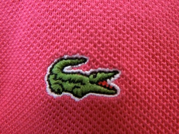 LACOSTE(ラコステ) ポロシャツ ピンク レディース 38 B