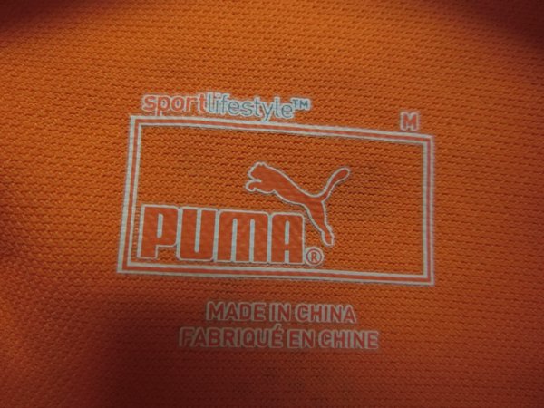 PUMA GOLF(プーマゴルフ) 長袖ポロシャツ オレンジ レディース M A