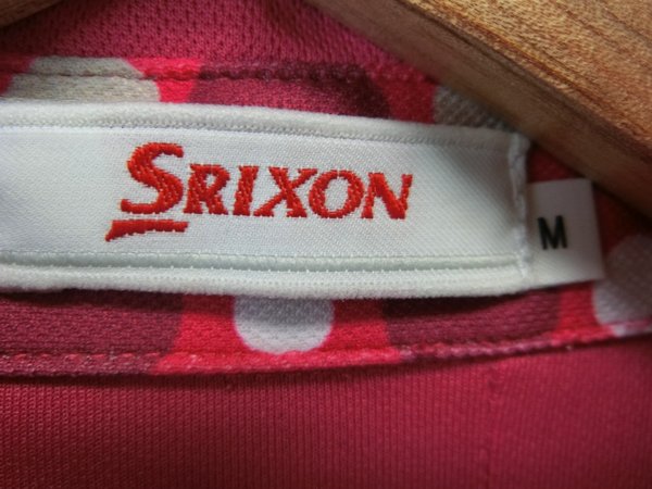 SRIXON(スリクソン) 長袖ポロシャツ ピンク レディース M A