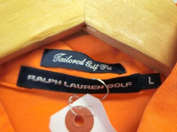 RALPH LAUREN GOLF(ラルフローレンゴルフ) ハーフジップシャツ オレンジ レディース L B