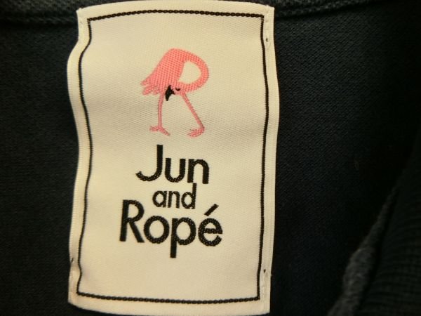 Jun and Rope(ジュン アンド ロペ) ポロシャツ 紺ピンク緑 レディース M B