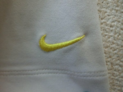 NIKE GOLF(ナイキゴルフ) ハーフジップポロシャツ 黄白ボーダー レディース S B