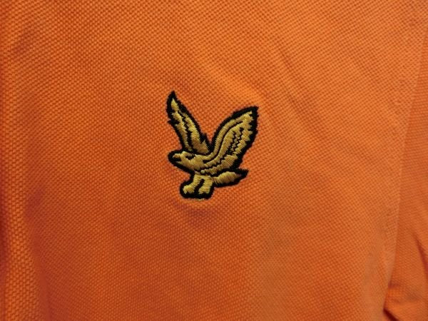 Lyle & Scott(ライルアンドスコット) ポロシャツ オレンジ レディース L A