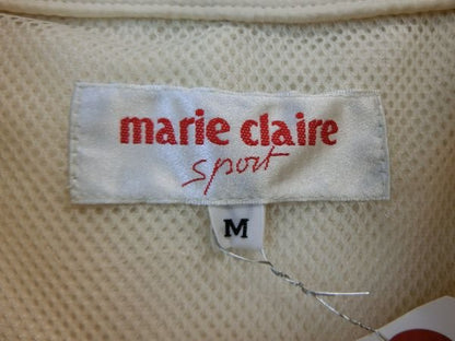 marie claire sport(マリ・クレール・スポーツ) 半袖スニード クリーム色 レディース M B