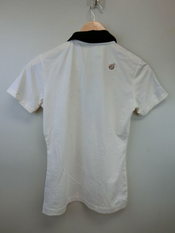 NIKE GOLF(ナイキゴルフ) ポロシャツ 白黒 レディース XS ゴルフウェア 1911-0310 中古