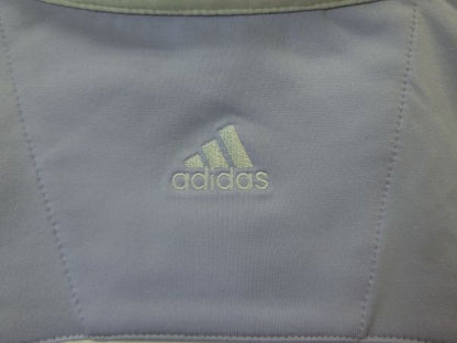 adidas(アディダス) ポロシャツ 白紫 レディース S B