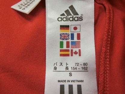 adidas(アディダス) ポロシャツ 赤 レディース S A