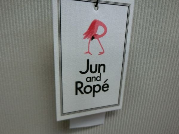 Jun and Rope(ジュン アンド ロペ) ニットベスト 白赤紺 レディース S N