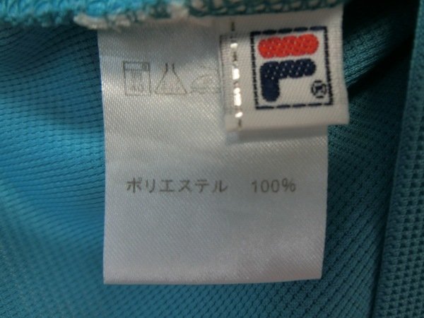 FILA GOLF(フィラゴルフ) ポロシャツ 水色 レディース M A