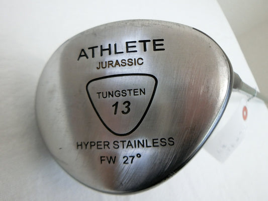 JURASSIC フェアウェイウッド シルバー黒薄緑 メンズ FW 27° ATHLETE TUNGSTEN13 C