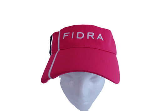 FIDRA(フィドラ) サンバイザー ピンク紺 レディース フリーサイズ A