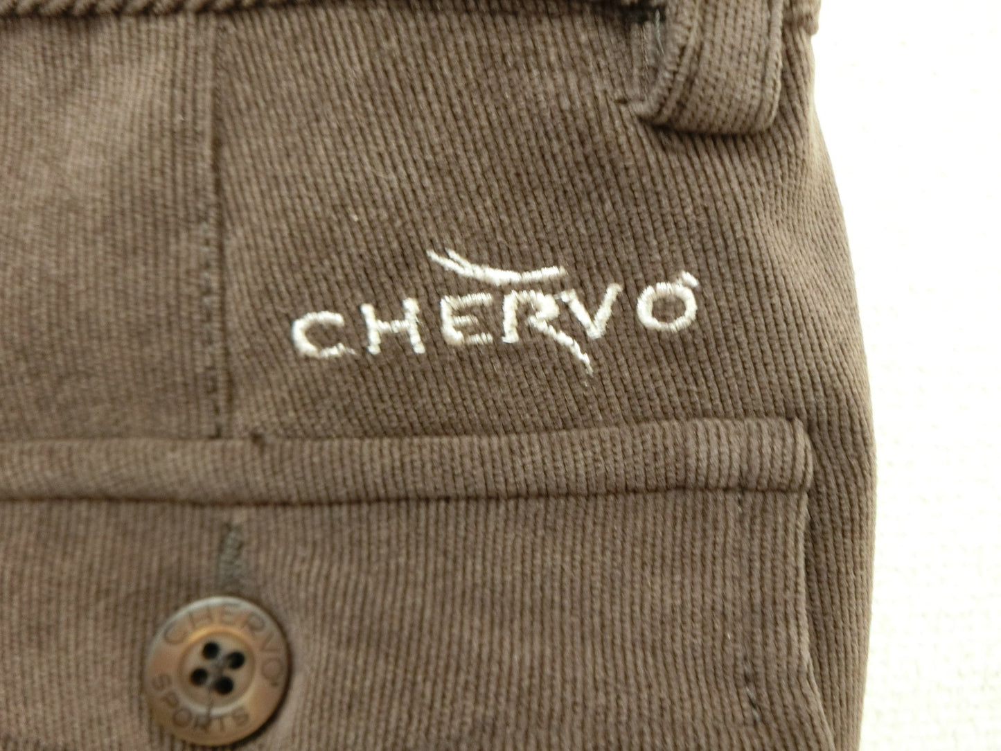 CHERVO(シェルボ) パンツ 茶色 メンズ I48 D42 F+E44 B