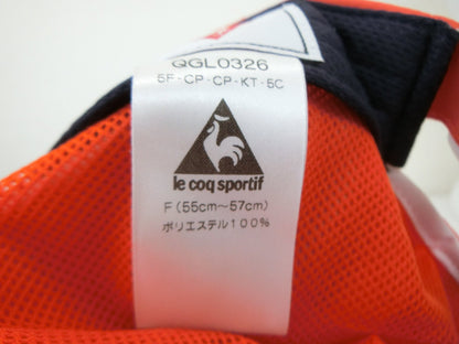 le coq sportif(ルコックスポルティフ) キャップ 赤 レディース フリーサイズ A