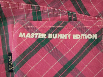 MASTER BUNNY EDITION(マスターバニーエディション) ショートパンツ 紫緑チェック レディース 0 A