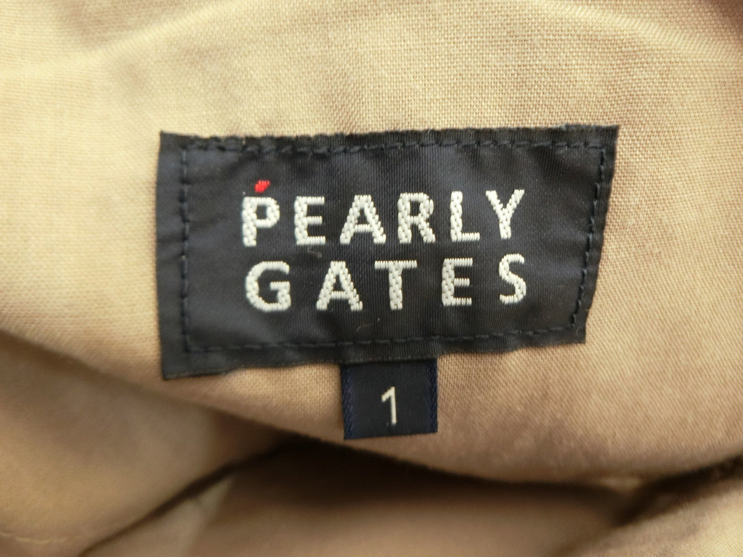 PEARLY GATES(パーリーゲイツ) パンツ 茶色 レディース 1 A