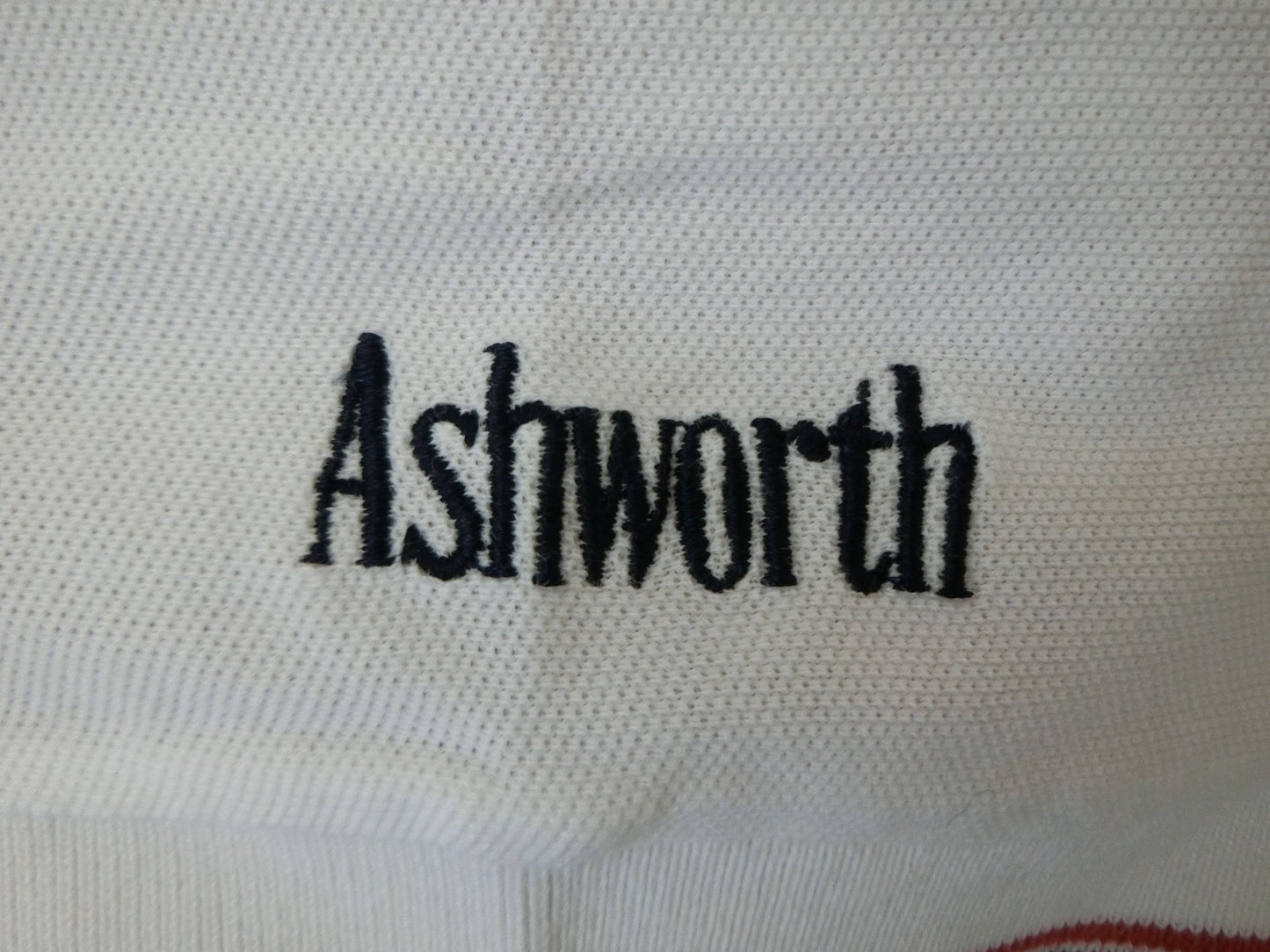 Ashworth(アシュワース) ポロシャツ 白 メンズ XS A