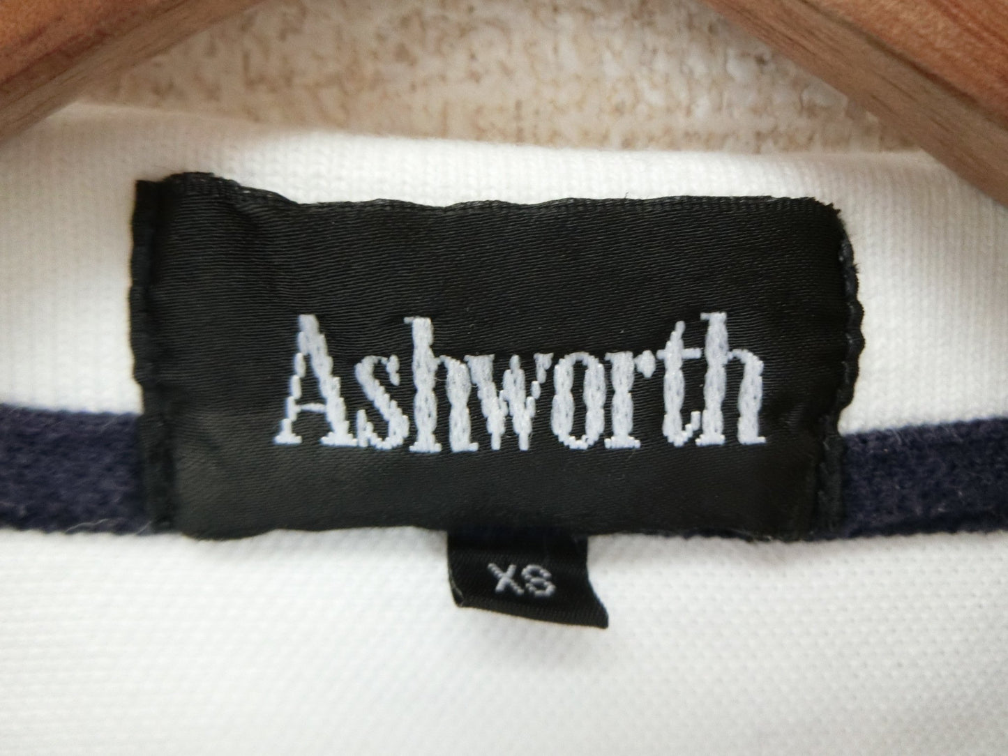 Ashworth(アシュワース) ポロシャツ 白 メンズ XS A