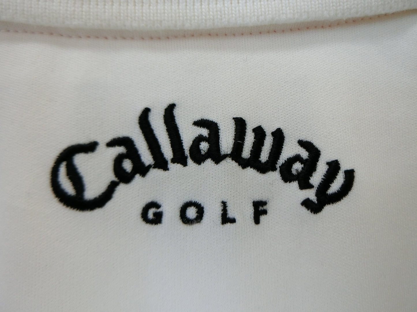 Callaway(キャロウェイ) ハーフジップポロシャツ ベージュ レディース L B