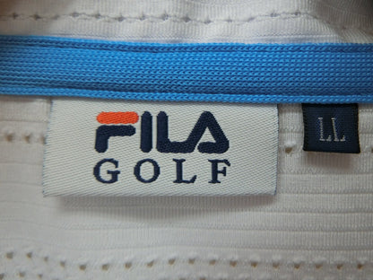 FILA GOLF(フィラゴルフ) ポロシャツ 白 レディース LL A