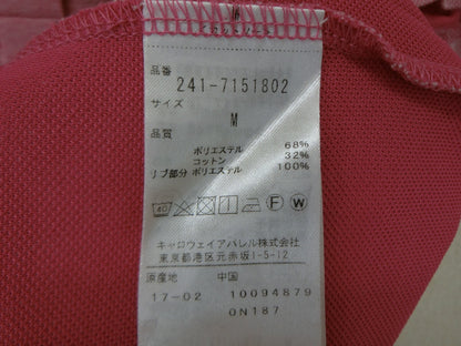 Callaway(キャロウェイ) ポロシャツ ピンク レディース M A
