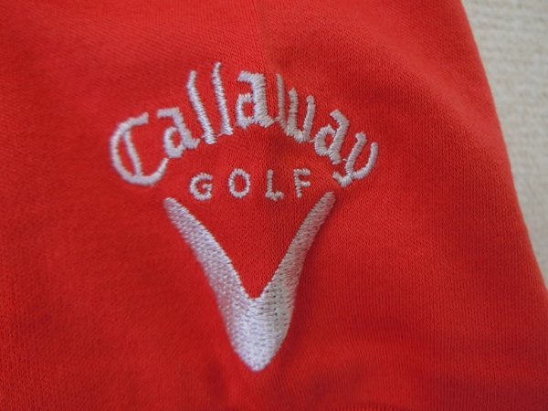 Callaway(キャロウェイ) ポロシャツ 赤 メンズ S B