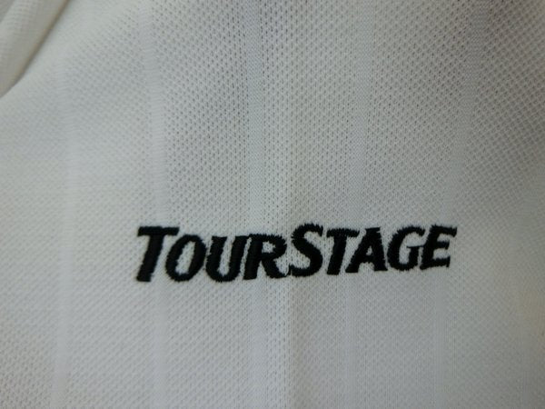 TOURSTAGE(ツアーステージ) ハイネックシャツ 白 メンズ M B