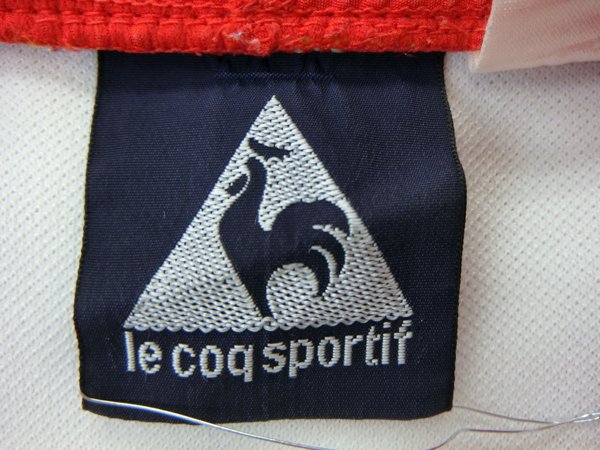 le coq sportif(ルコックスポルティフ) パーカー 赤黄 レディース L B