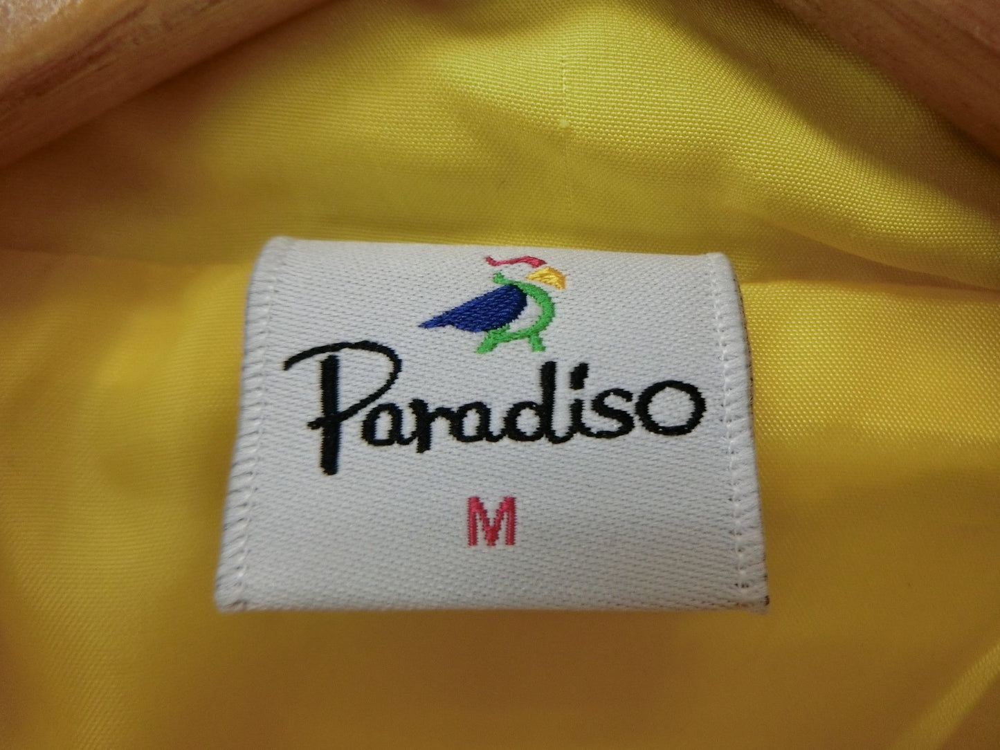 PARADISO(パラディーゾ) ウィンドブレーカー 黄 レディース M B