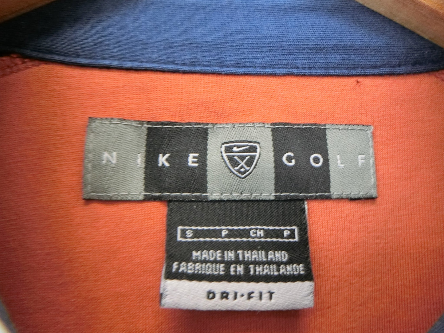 NIKE GOLF(ナイキゴルフ) ポロシャツ 紺赤 メンズ S/P B