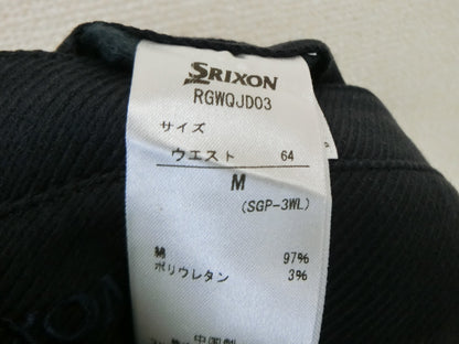 SRIXON(スリクソン) パンツ 黒白 レディース M B