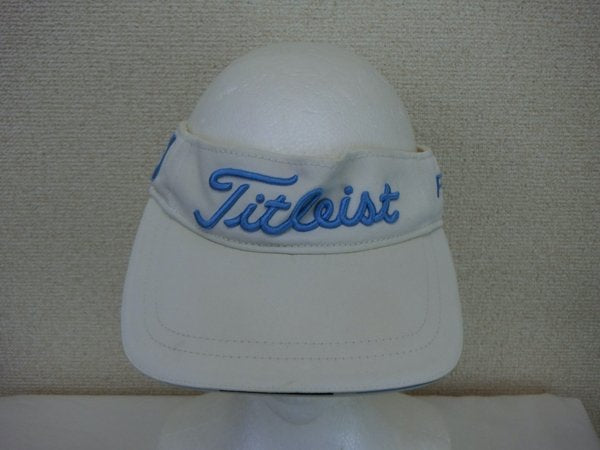 Titleist(タイトリスト) サンバイザー 白 レディース フリーサイズ B