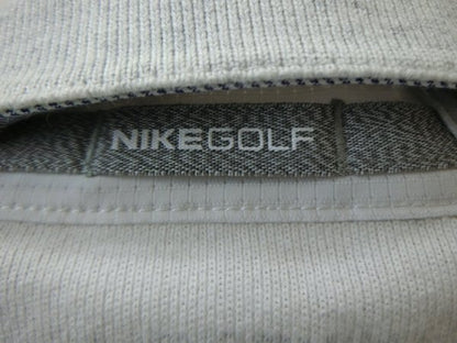 NIKE GOLF(ナイキゴルフ) ポロシャツ グレー白ボーダー メンズ L A