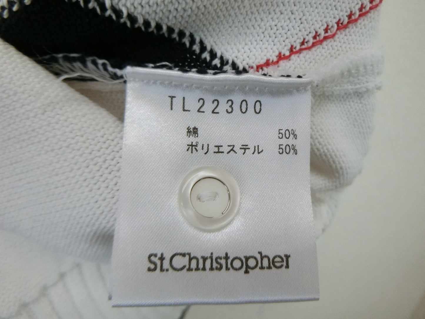 St.Christopher(セントクリストファー) カーディガン 白紺 レディース 38 B