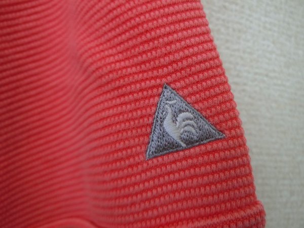 le coq sportif(ルコックスポルティフ) ハーフジップシャツ ピンク メンズ L B