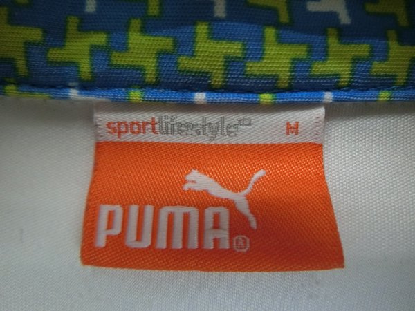 PUMA GOLF(プーマゴルフ) ポロシャツ 白 メンズ Ｍ B