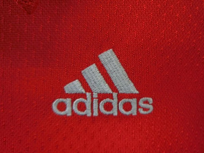 adidas(アディダス) ハーフジップシャツ 赤 レディース S/P B