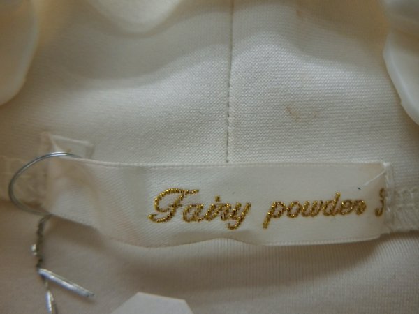 Fairy Powder(フェアリーパウダー) ハイネックシャツ 白 レディース 3 B