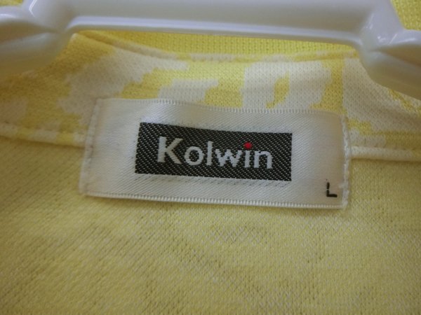 Kolwin(コルウィン) ポロシャツ 黄 レディース L A