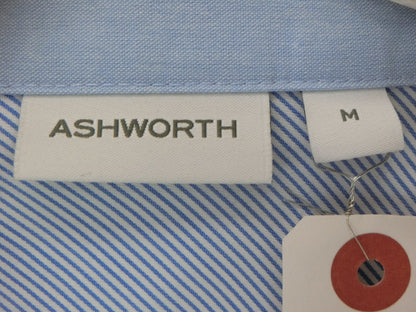 Ashworth(アシュワース) ポロシャツ 白水色 レディース M B