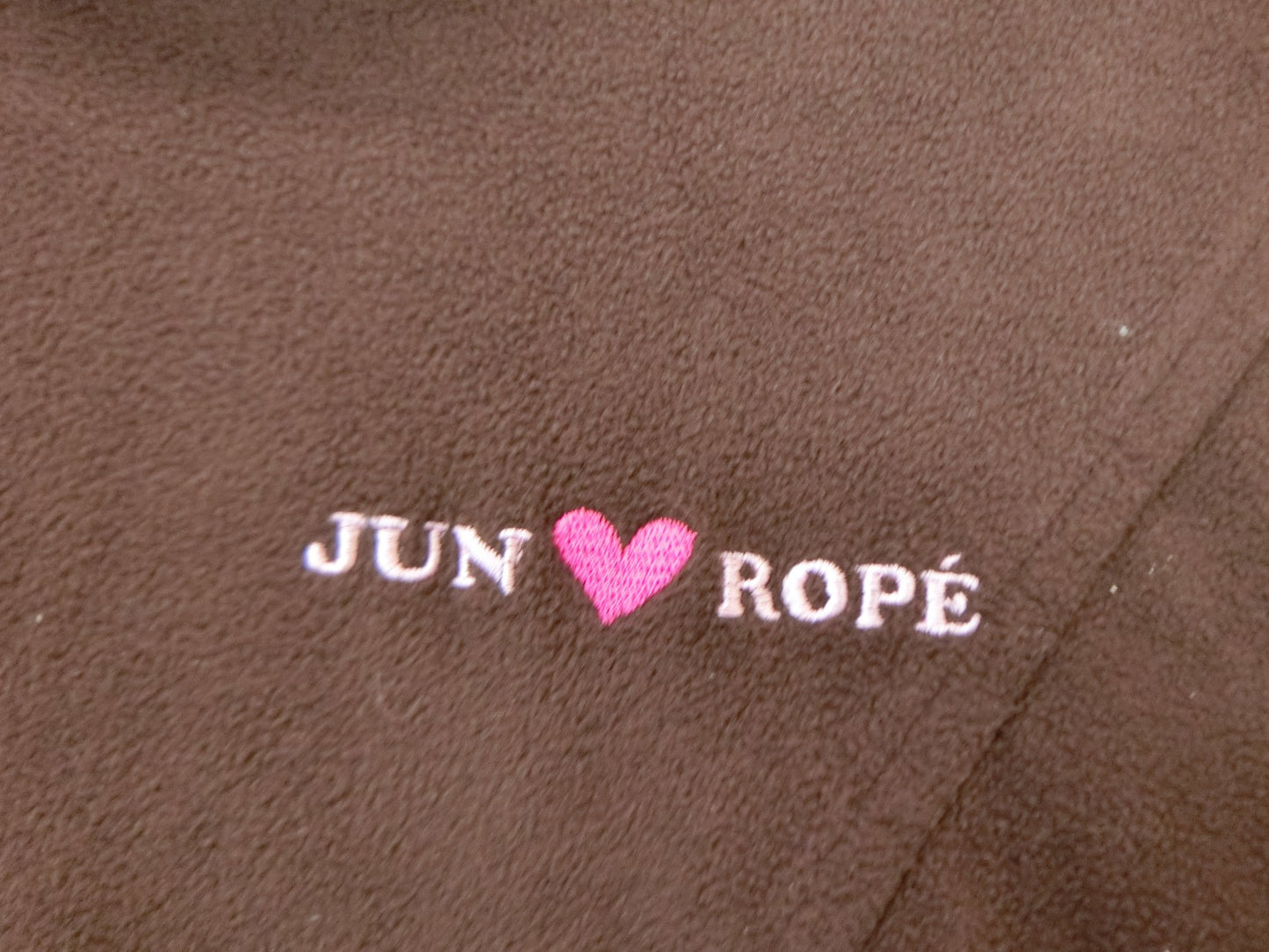 Jun and Rope(ジュン アンド ロペ) パーカー 茶 レディース M B