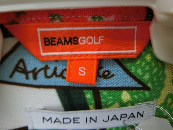 BEAMS GOLF(ビームスゴルフ) 半袖シャツ 野菜柄 レディース S A