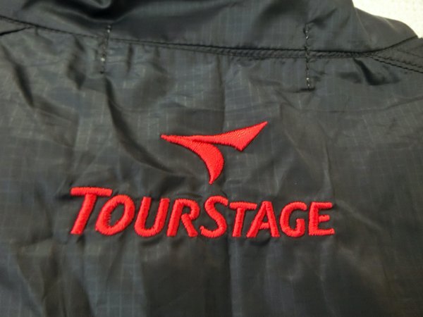 TOURSTAGE(ツアーステージ) ウィンドブレーカー 黒白 レディース M B