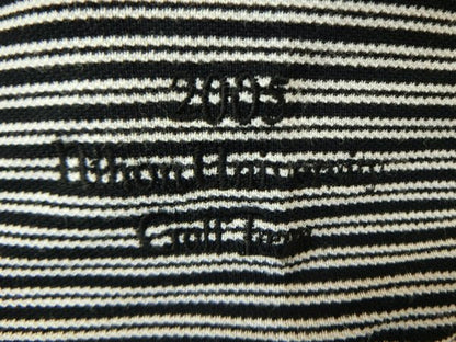 Callaway(キャロウェイ) ポロシャツ 白黒ボーダー レディース M B