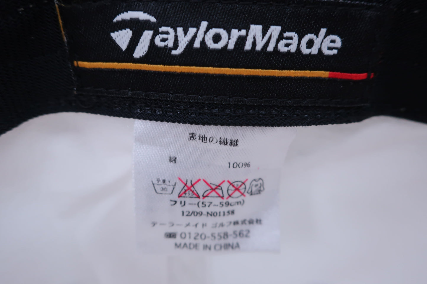 TaylorMade(テーラーメイド) キャップ 白ピンク レディース フリーサイズ B