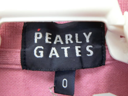 PEARLY GATES(パーリーゲイツ) ポロシャツ 紫 レディース 0 C