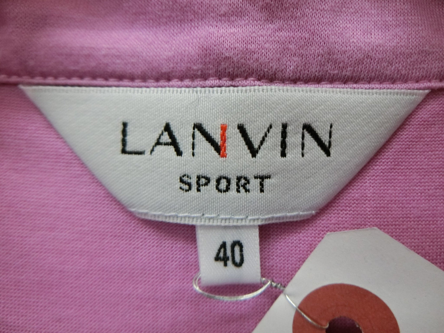 LANVIN SPORT(ランバンスポーツ) ポロシャツ 紫 レディース 40 ゴルフウェア 2106-0307 中古