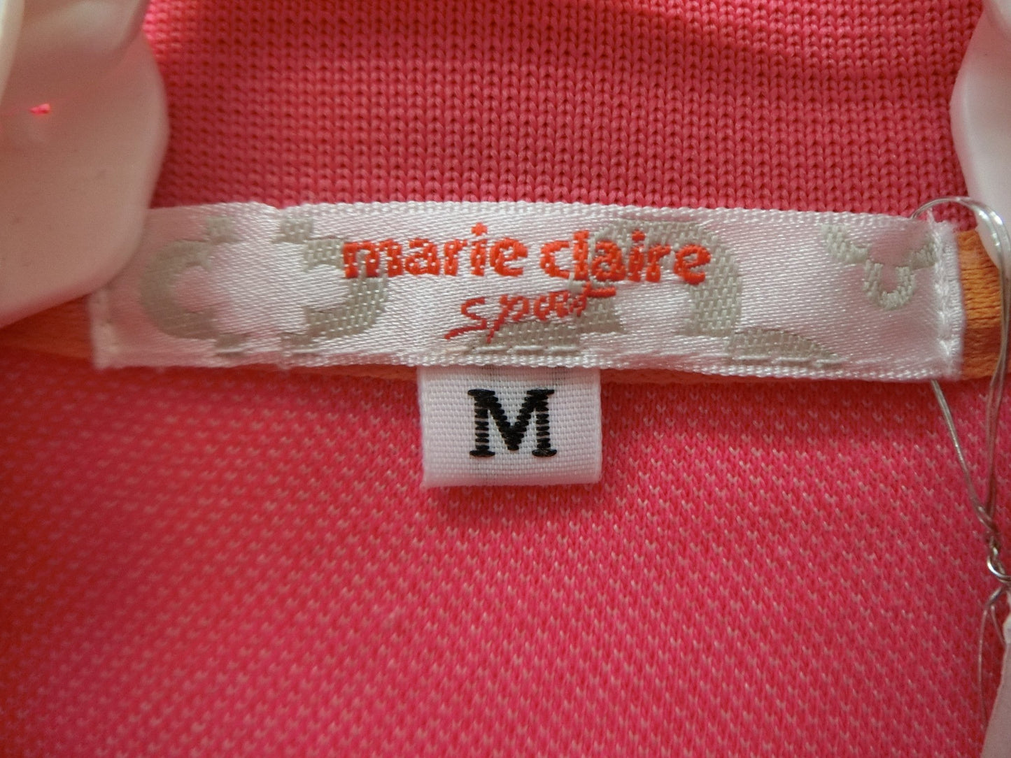 marie claire sport(マリ・クレール・スポーツ) ポロシャツ ピンク レディース M A