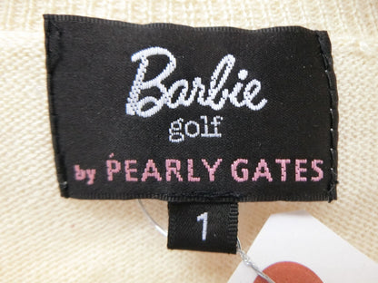 Barbie GOLF(バービーゴルフ) カーディガン ベージュ レディース 1 B